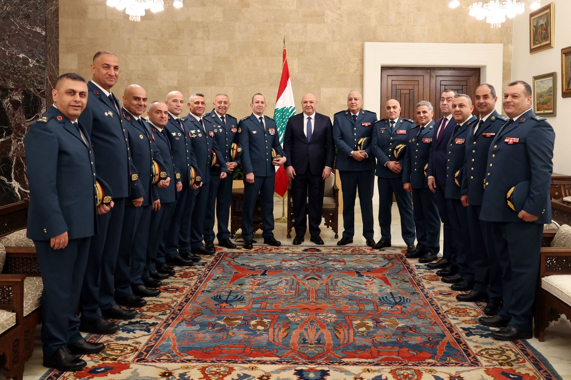 عون استقبل قادة الأجهزة الأمنية: الجيش سيبقى المؤسسة التي لا تساوم على السيادة ولا تنحاز إلا للوطن